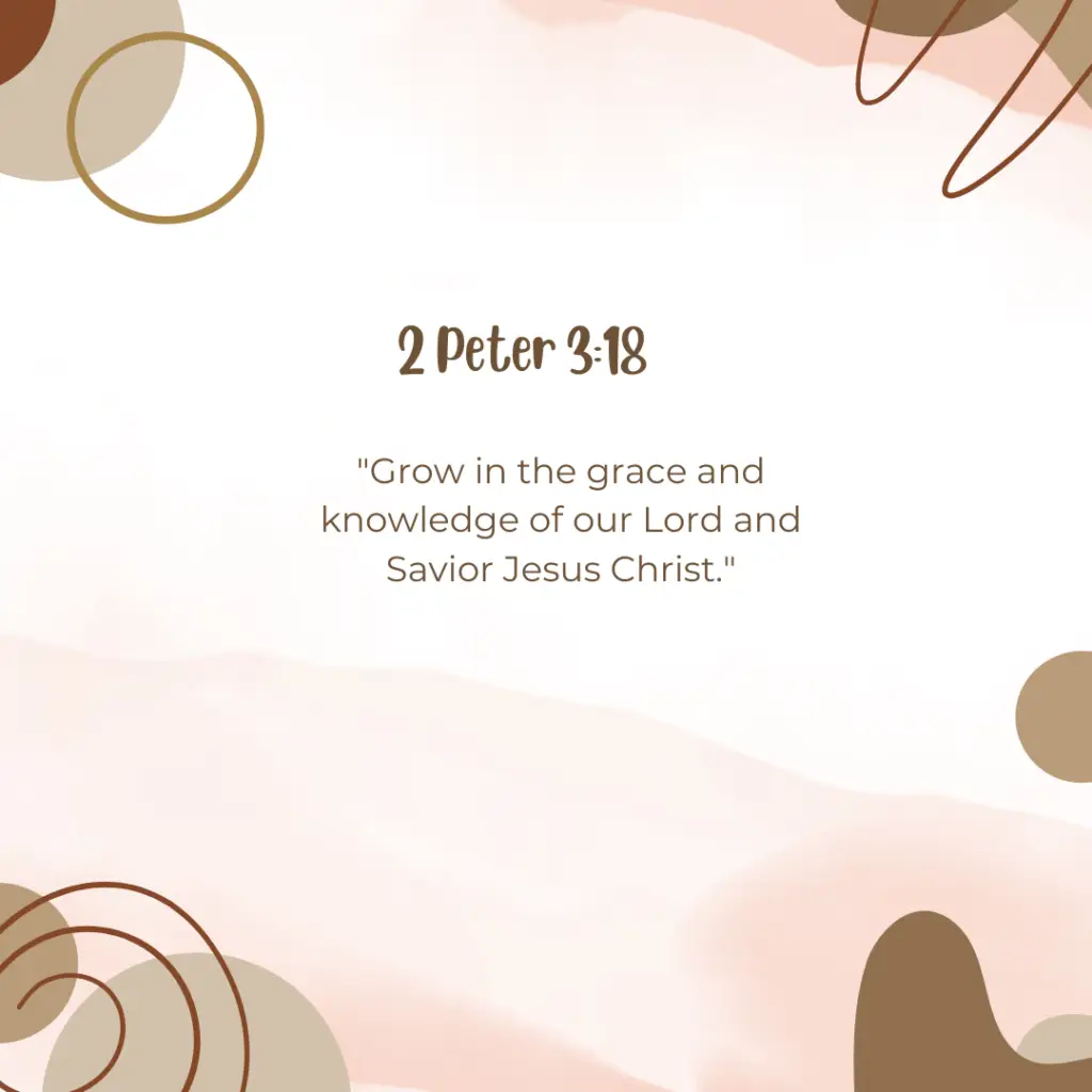 2 Peter 3:18