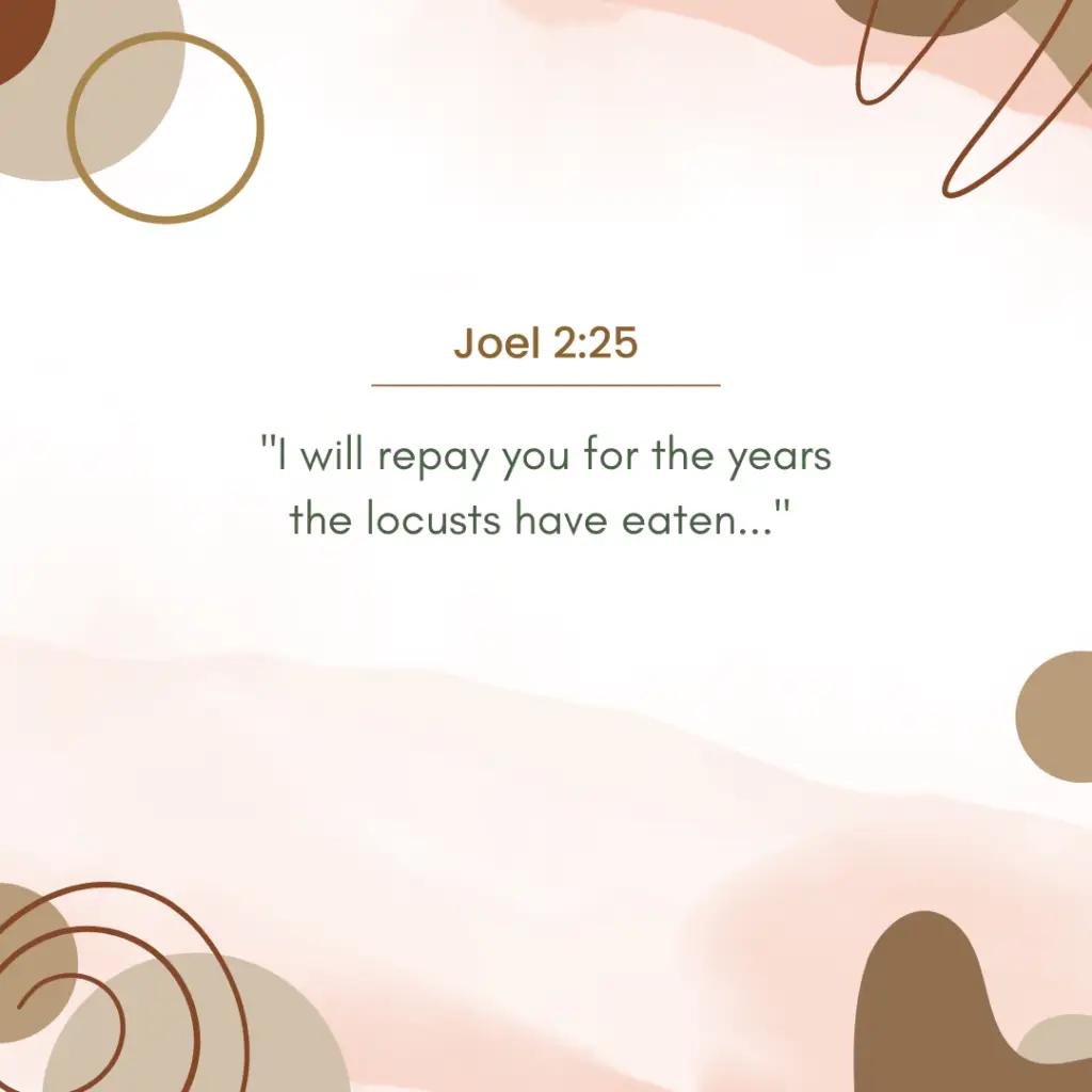 Joel 2:25